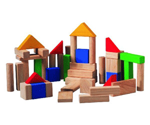 Plan Toys 50 Blocks (5535)