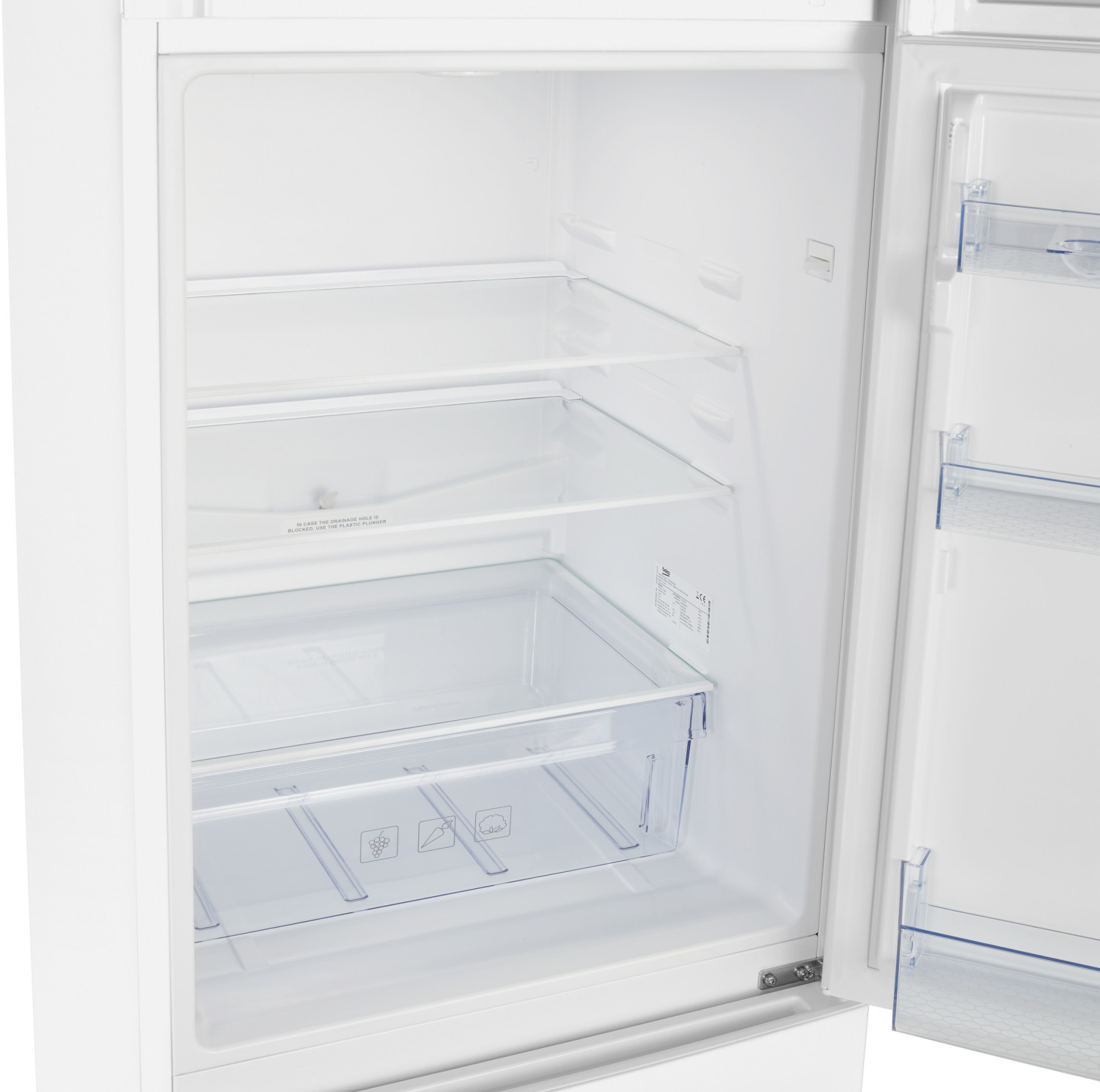 Beko crfg3552w fridge freezer in deals white