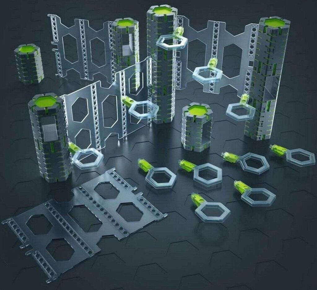 Binari A Zigzag Verticali Per Gravitrax, Set Da 4 Pezzi, Compatibili Con Gioco Base, Stampa 3D Francia