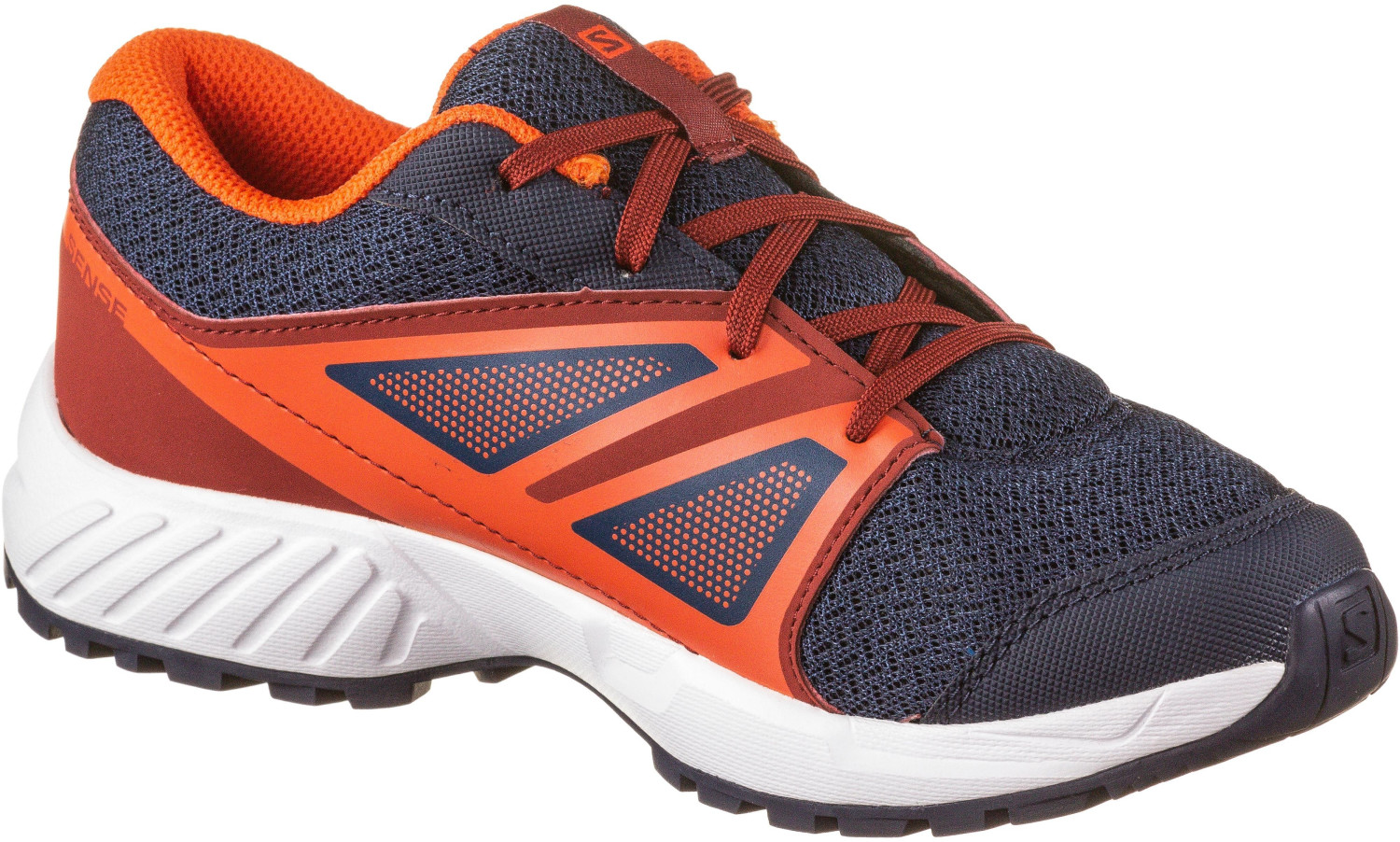 Buy Salomon Kids Hiking Boots Contagrip MD blue/red/orange (L40802800 ...