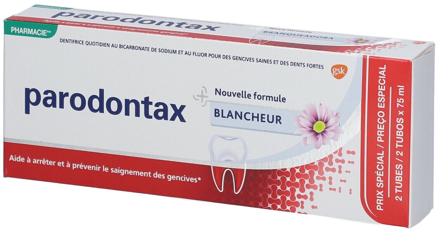 Parodontax Dentifrice blancheur (2 x 75 ml)