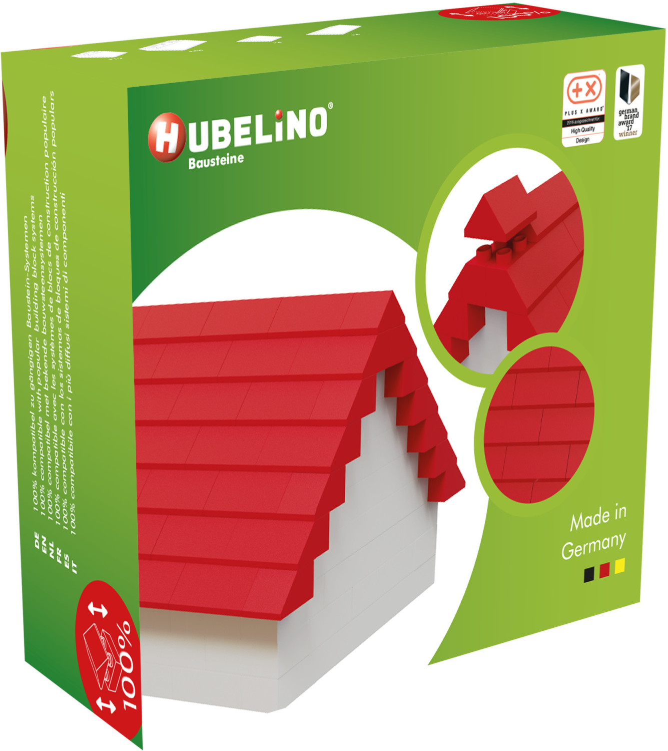 Hubelino Roof Building Blocks 68 pcs