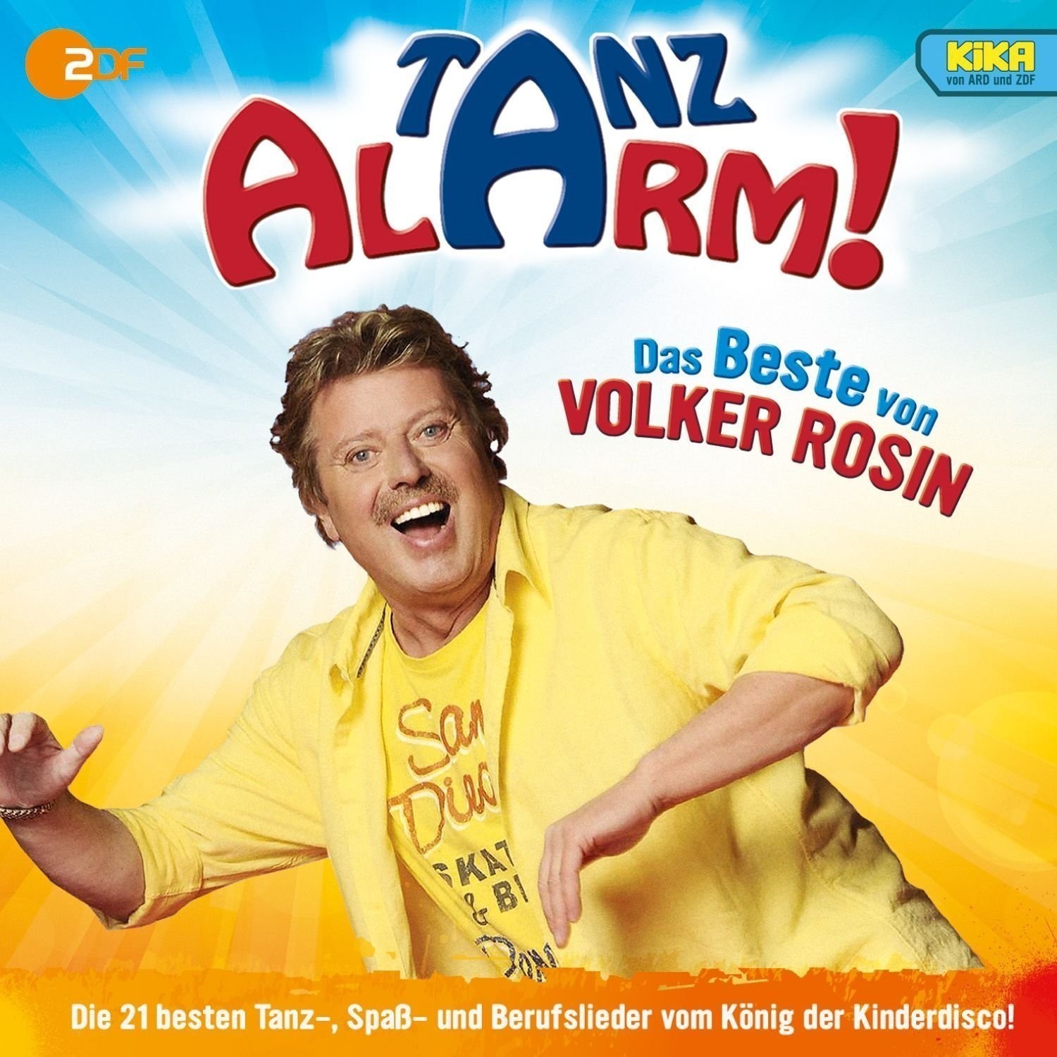Volker Rosin - KiKa Tanzalarm! - Das Beste von Volker Rosin (CD)