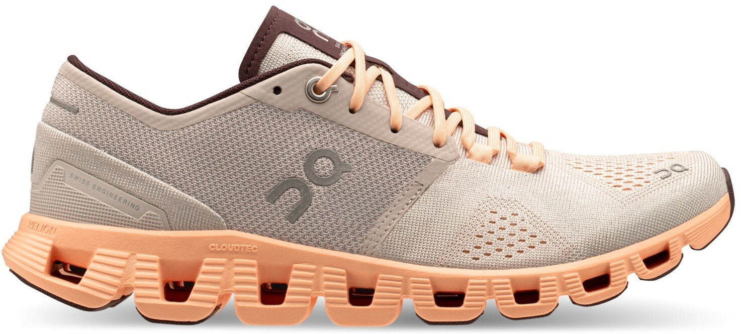 On Women's Cloud X rosa/orange/silver/black/blue/purple/beige/grey (40.99699)