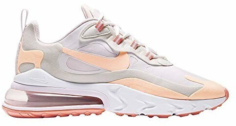 Nike air max 270 sale react women's pink and white