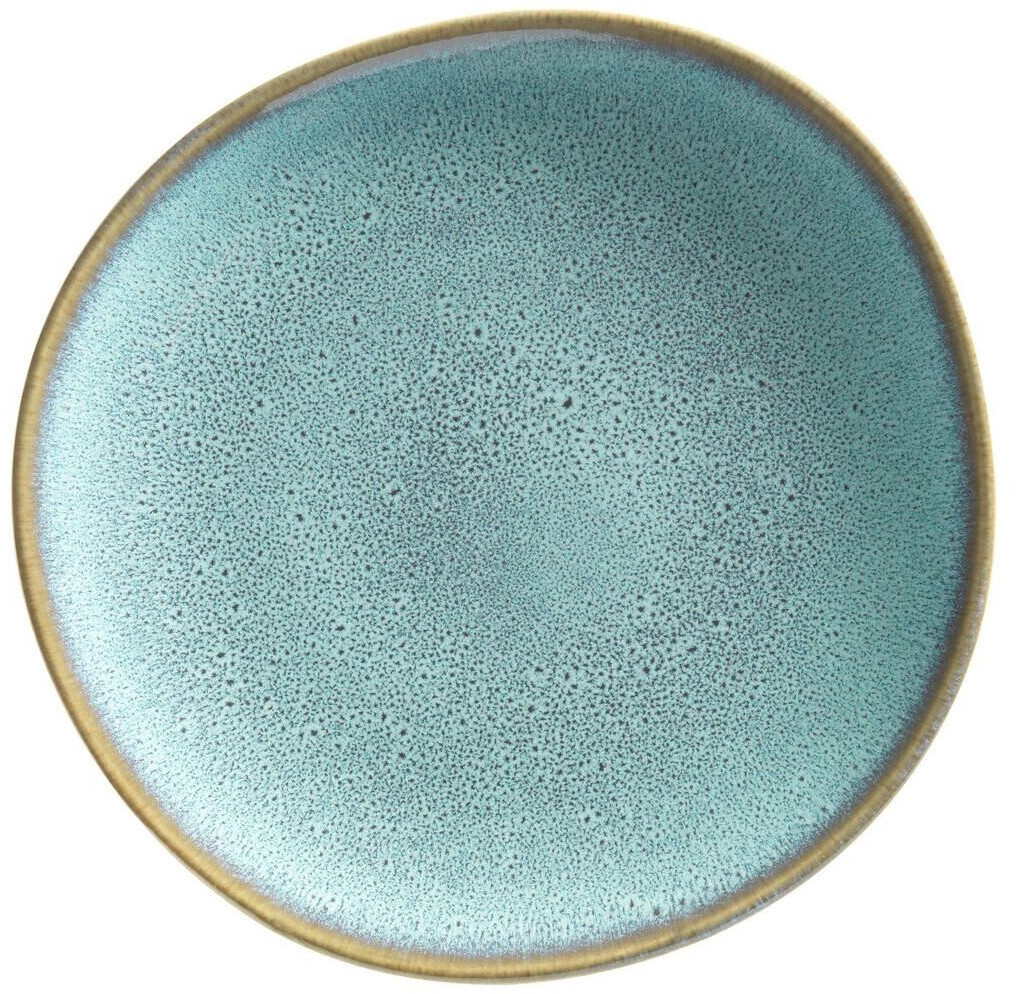 Villeroy & Boch Assiette à dessert Lave Glacé 23,5 x 23 x 2,6 cm turquoise
