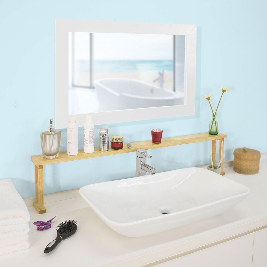 SoBuy SoBuy Wood Storage Shelf - Kitchen Spice Rack - Flower Stand - side view