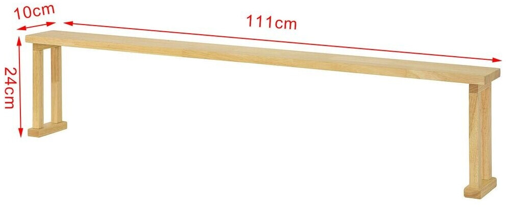 SoBuy SoBuy Wood Storage Shelf - Kitchen Spice Rack - Flower Stand - detail view