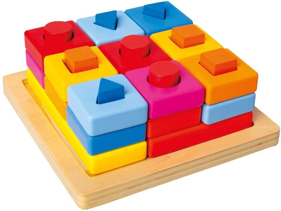 Bino Stacking and Sorting Toy 29 pcs