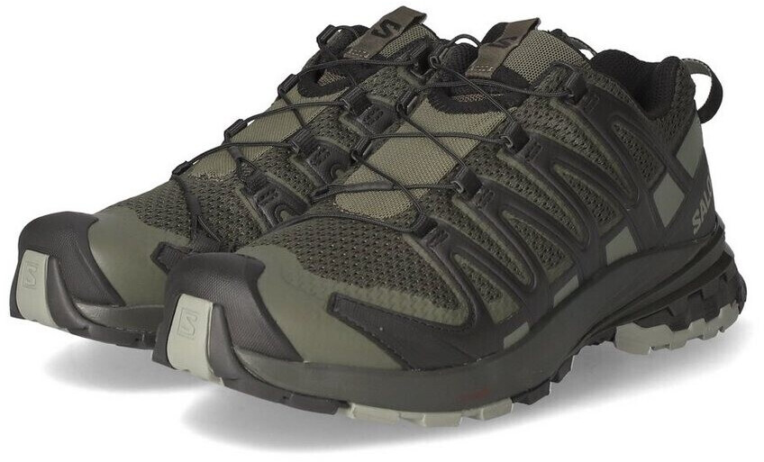 New Salomon XA Pro 3D v8 Mens Sz 9.5 Grape Leaf Peat Shadow Trail Running  Shoes