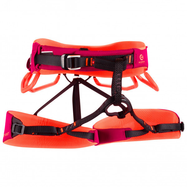 Mammut Women's Comfort Knit Fast Adjust Harness M Sundown / Safety Orange