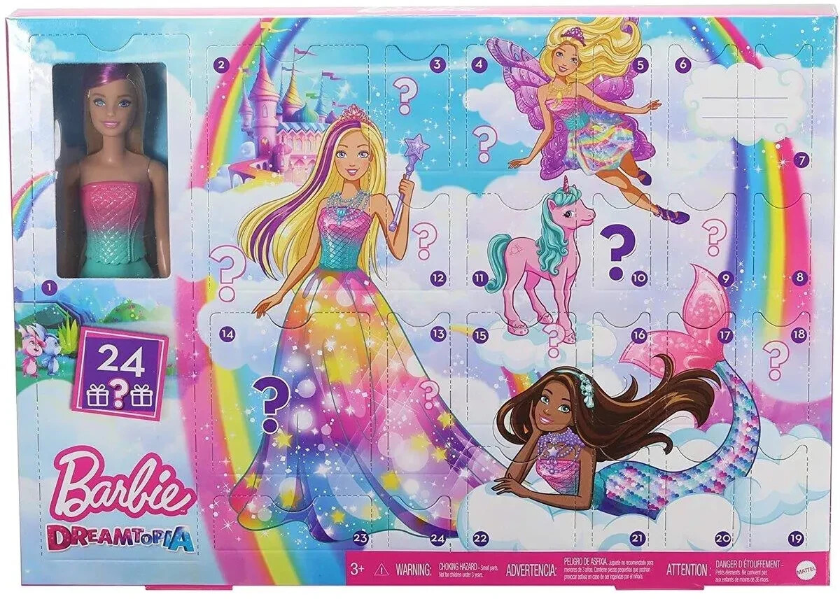 Mattel barbie 2024 advent calendar