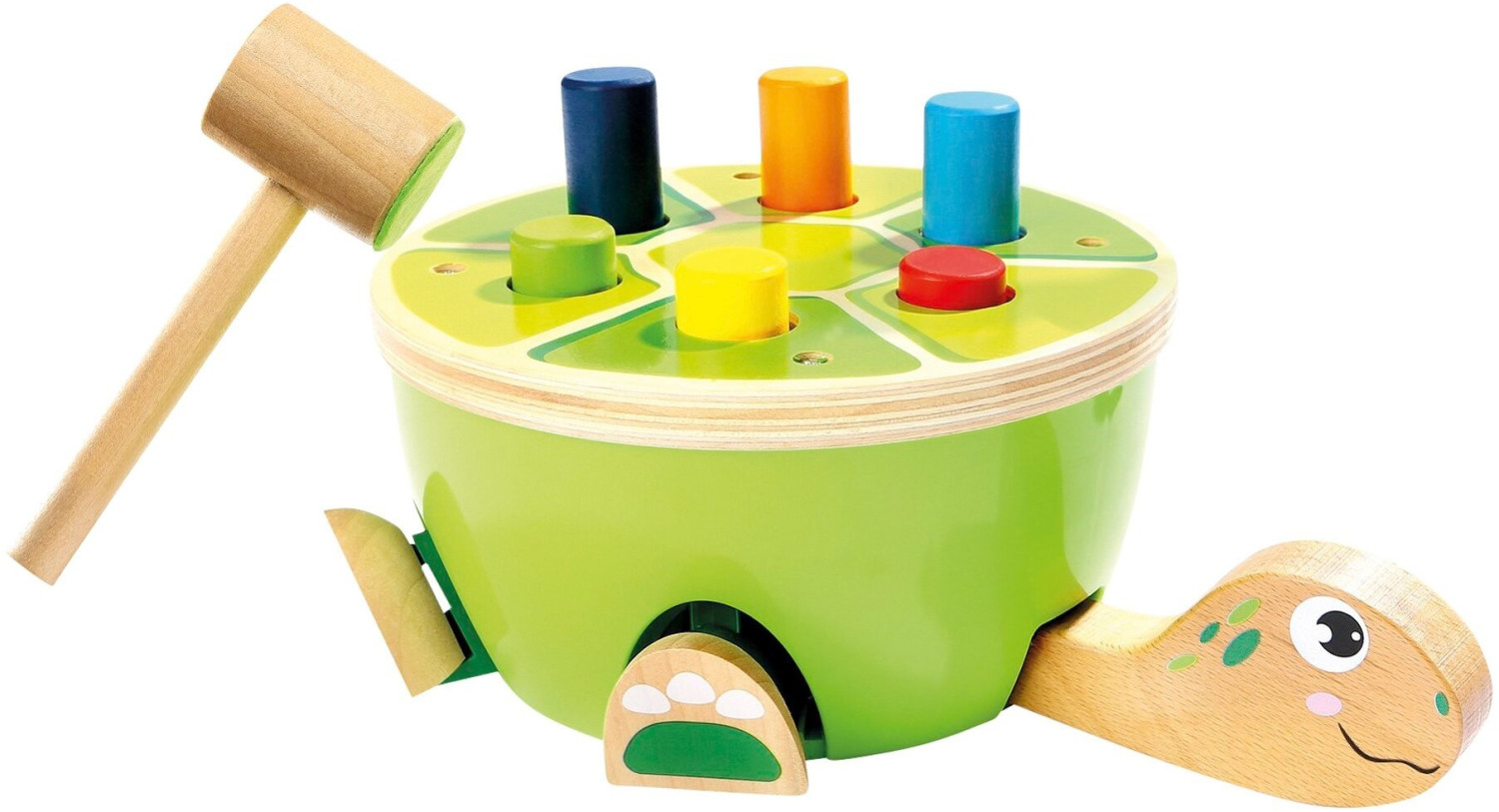 Bino Hammering Toys Turtle