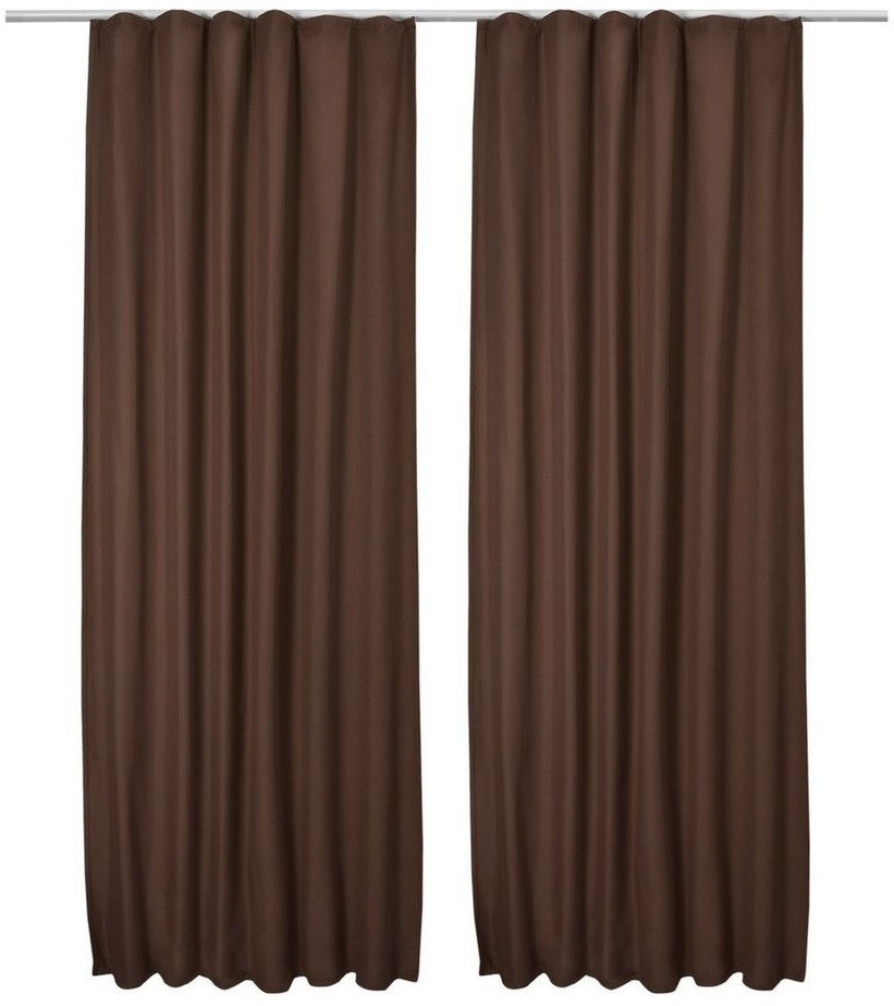 Beautissu Amelie Luna Thermo 140x245cm Gathering Tape Brown