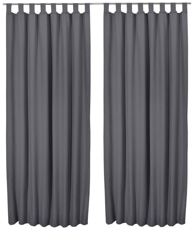 Beautissu Amelie Luna Thermo 140x245cm Loops Anthrazite