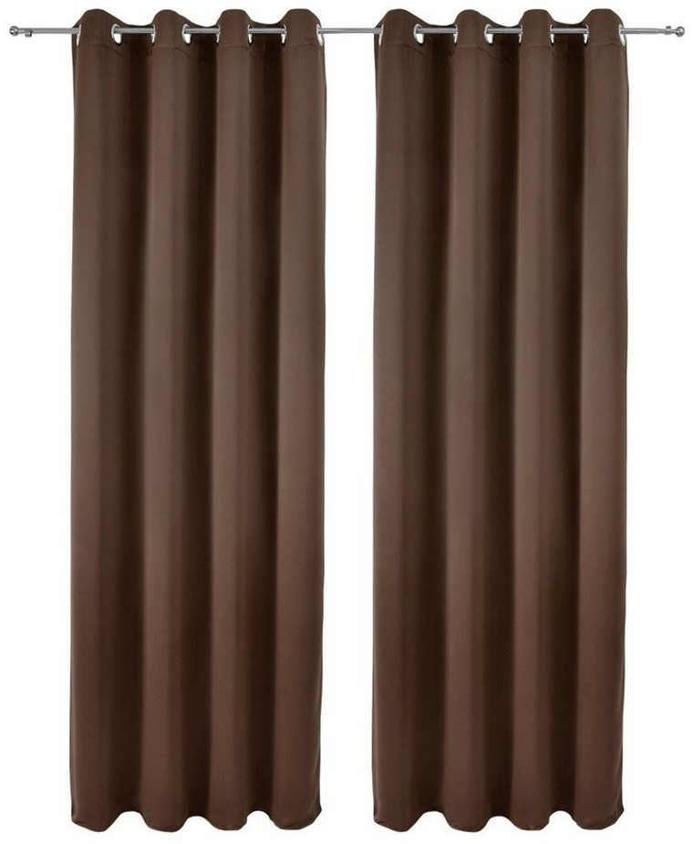 Beautissu Amelie Nora Blackout 140x245cm Brown