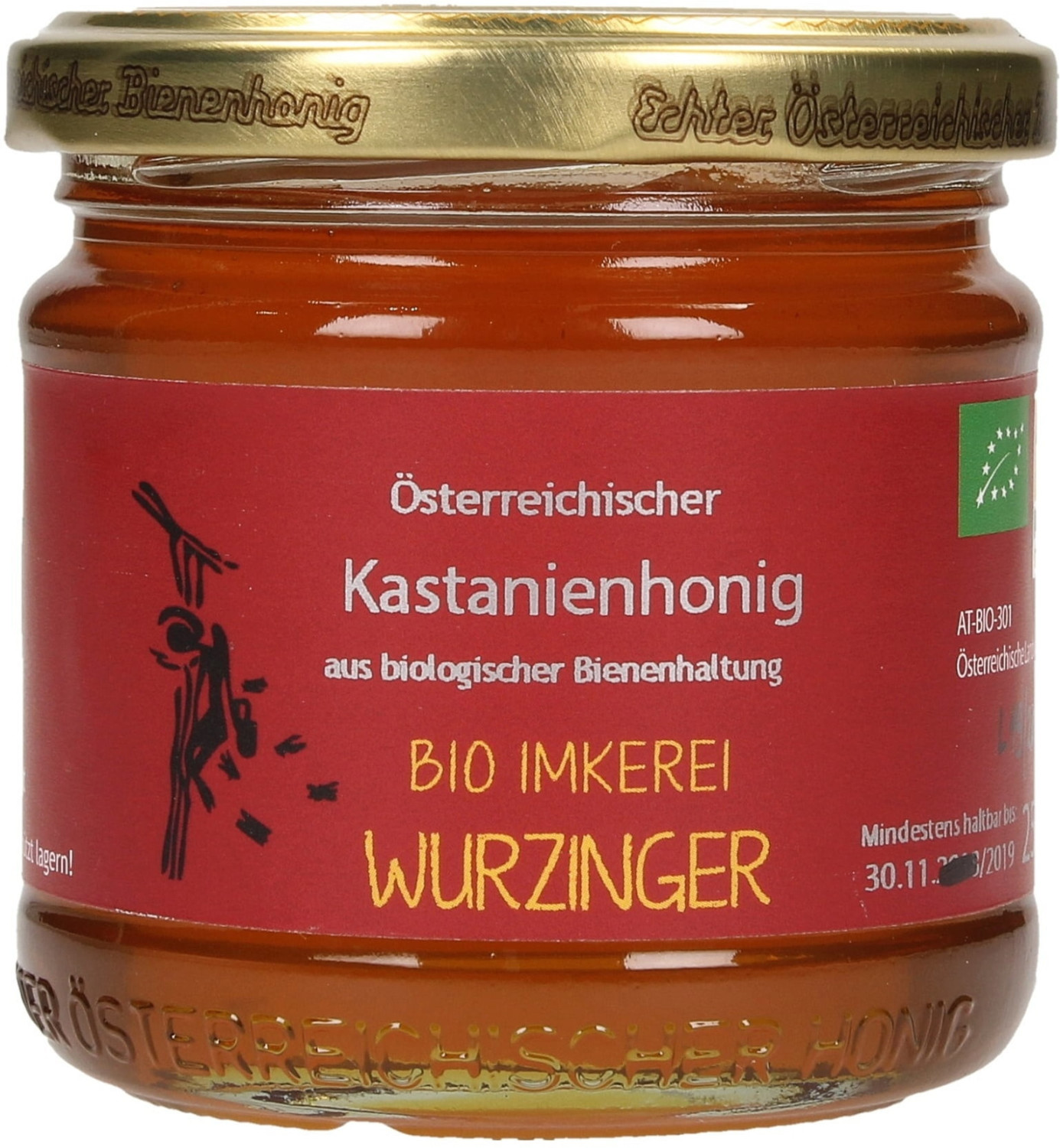 Wurzinger Chestnut Honey Organic