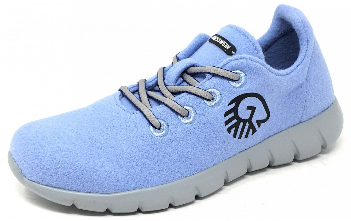 Baskets De Running Giesswein Bleu Jean Taille 40 - Neuves Avec Petits Défauts, Légères Et Confortables