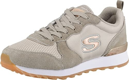 Skechers Retro Sneaker OG Gurl gray gold brown beige black 111