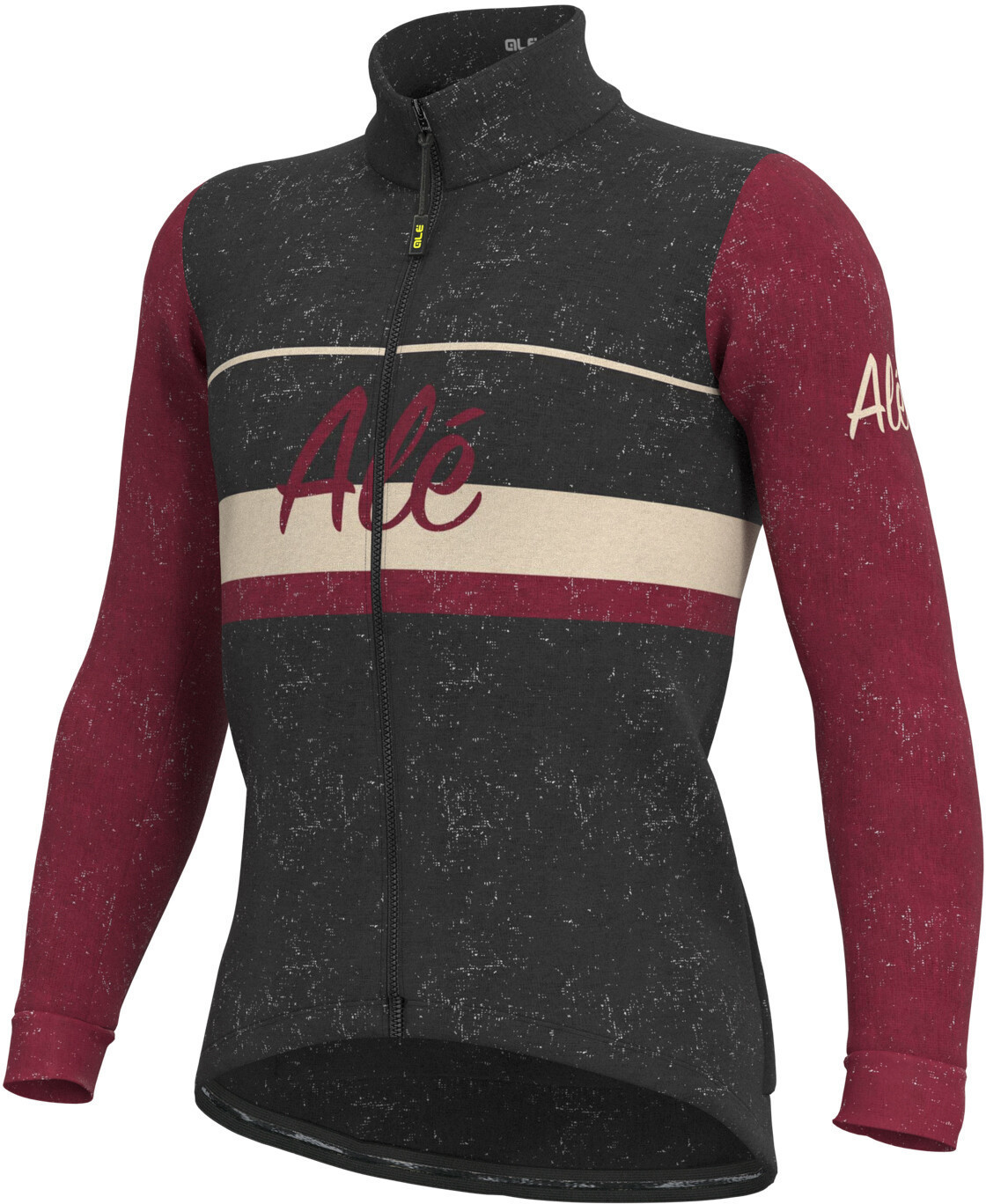Alé Cycling Classic Storica Jacket Men black/masai red