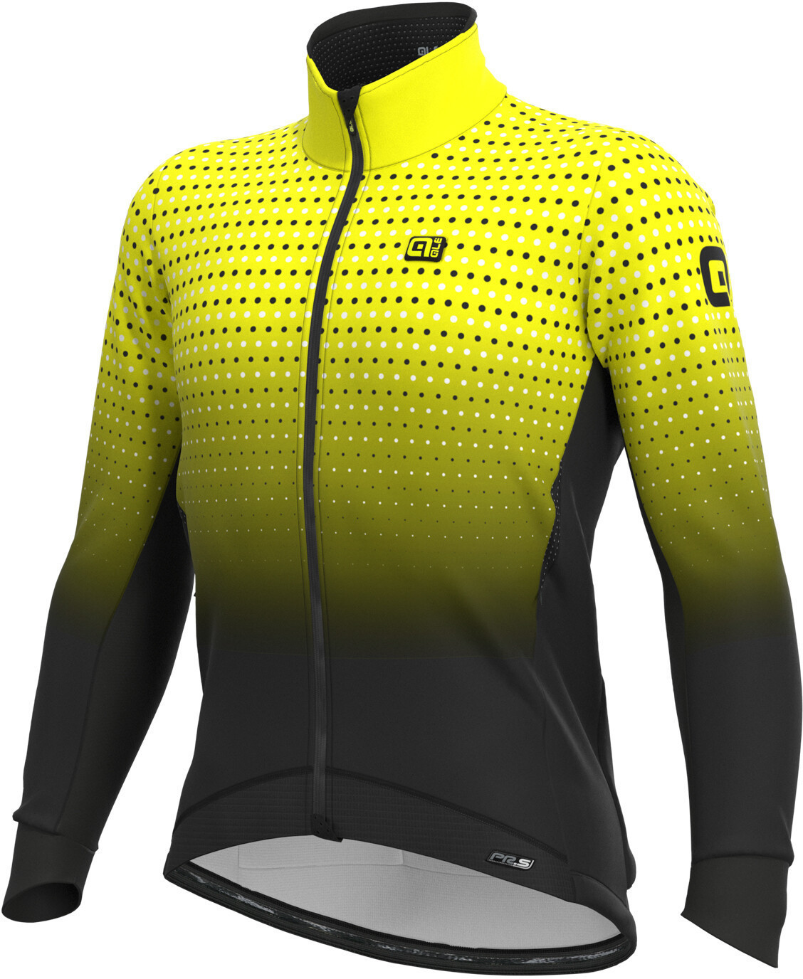 Alé Cycling PR-S Bullet DWR Stretch Jacket Men black/fluo yellow