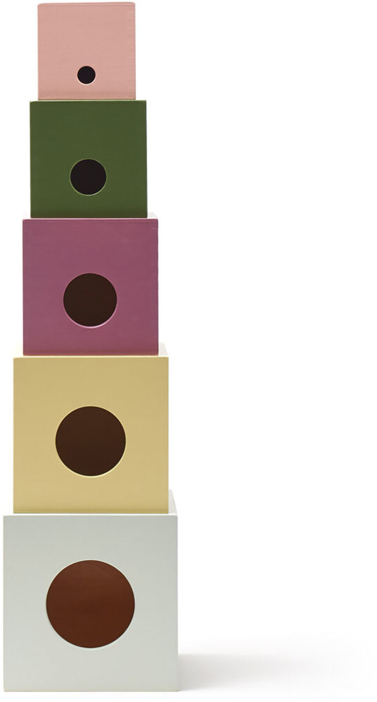 Kids Concept Cubes Wood 5 pcs Edvin