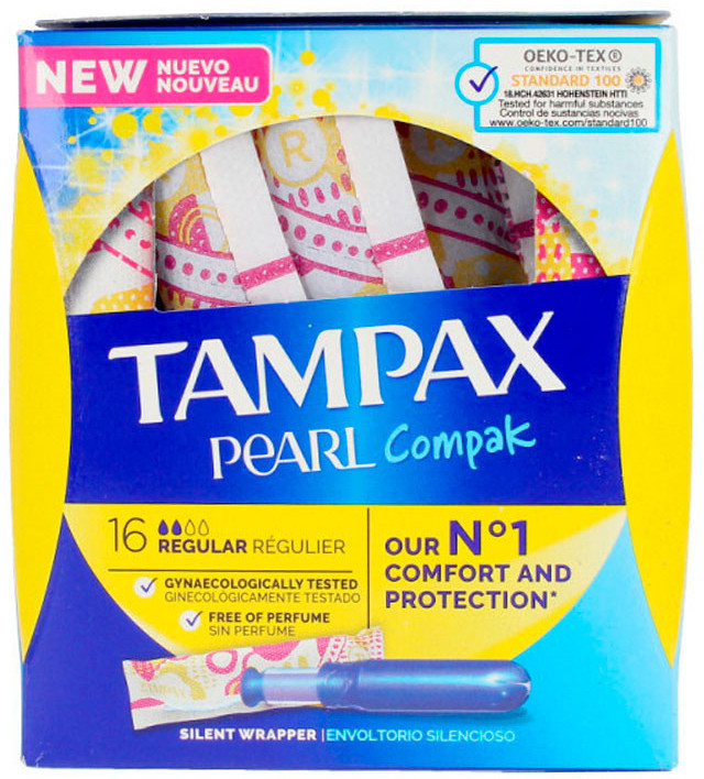 Tampax Pearl Compak Regular x16