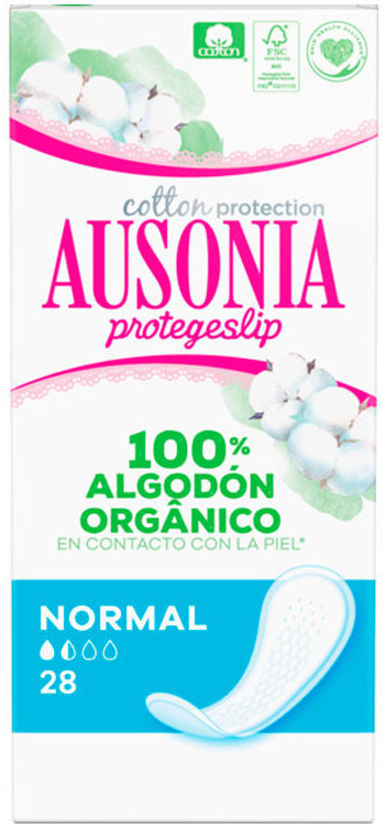 Ausonia Protegeslips Cotton Protect normal (x28)