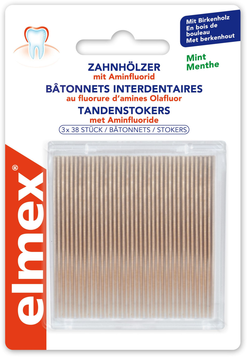 Elmex Bâtonnets interdentaires (3x38 pcs)