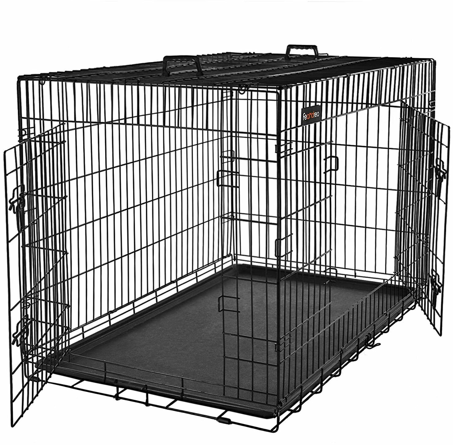 Feandrea Black Wire Dog Crate (PPD30H) au meilleur prix sur