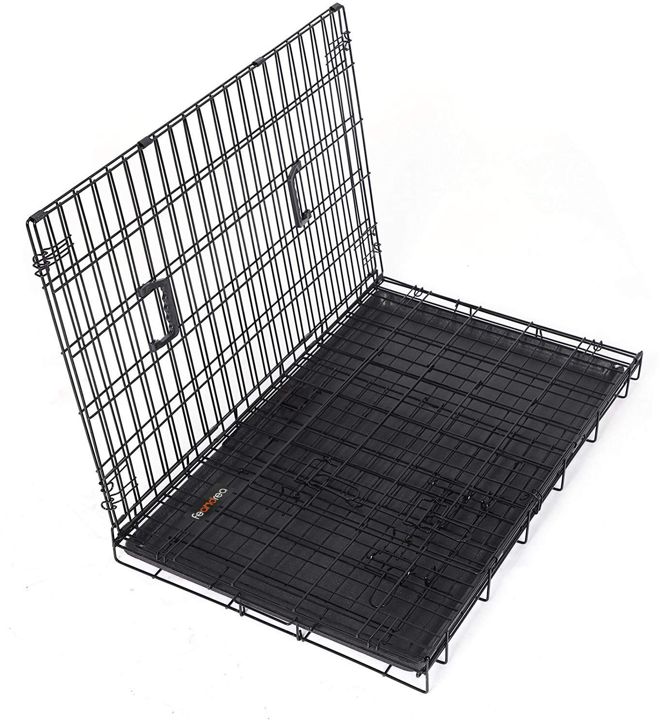 Feandrea Cage de transport Black Wire Dog Crate Feandrea Cage de transport Black Wire Dog Crate
