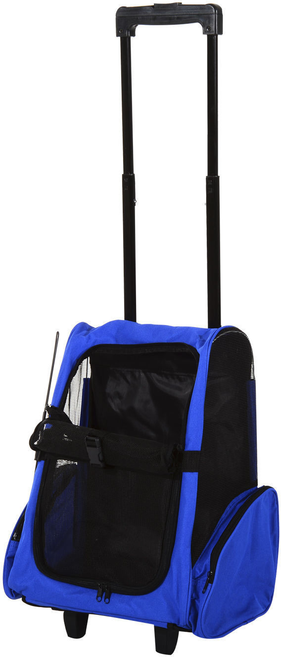 Pawhut Trolley pour chien 35x27x49cm Blue Pawhut Trolley pour chien 35x27x49cm Blue