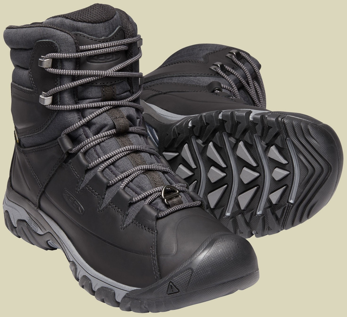 keen men's targhee lace high waterproof boot