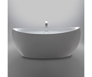 repaBAD Ferrara F Ovalbadewanne 180 x 85 cm freistehend weiß 0031519-0001