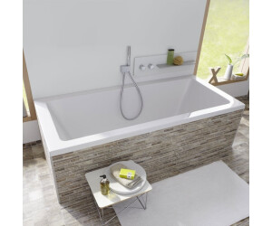 repaBAD Livorno Rechteckbadewanne 180 x 90 cm weiß 0032257-0001