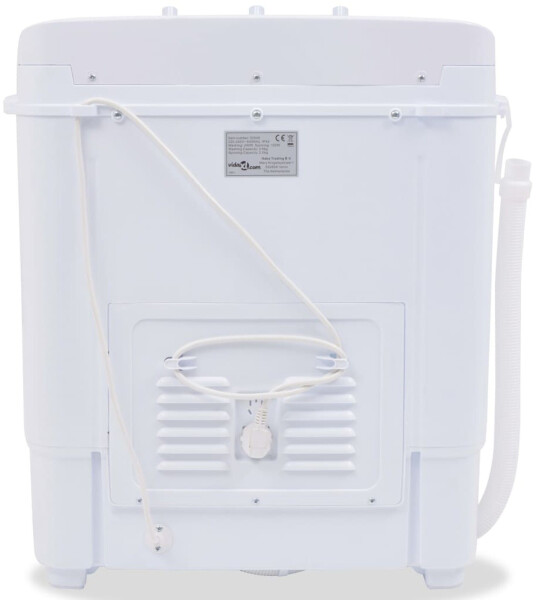 vidaXL Mini-Waschmaschine mit Schleuder und 2 Kammern 5,6 kg, Bild 5