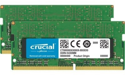 Crucial 32GB Kit SO-DIMM DDR4-2666 CL19 (CT2K32G4S266M)