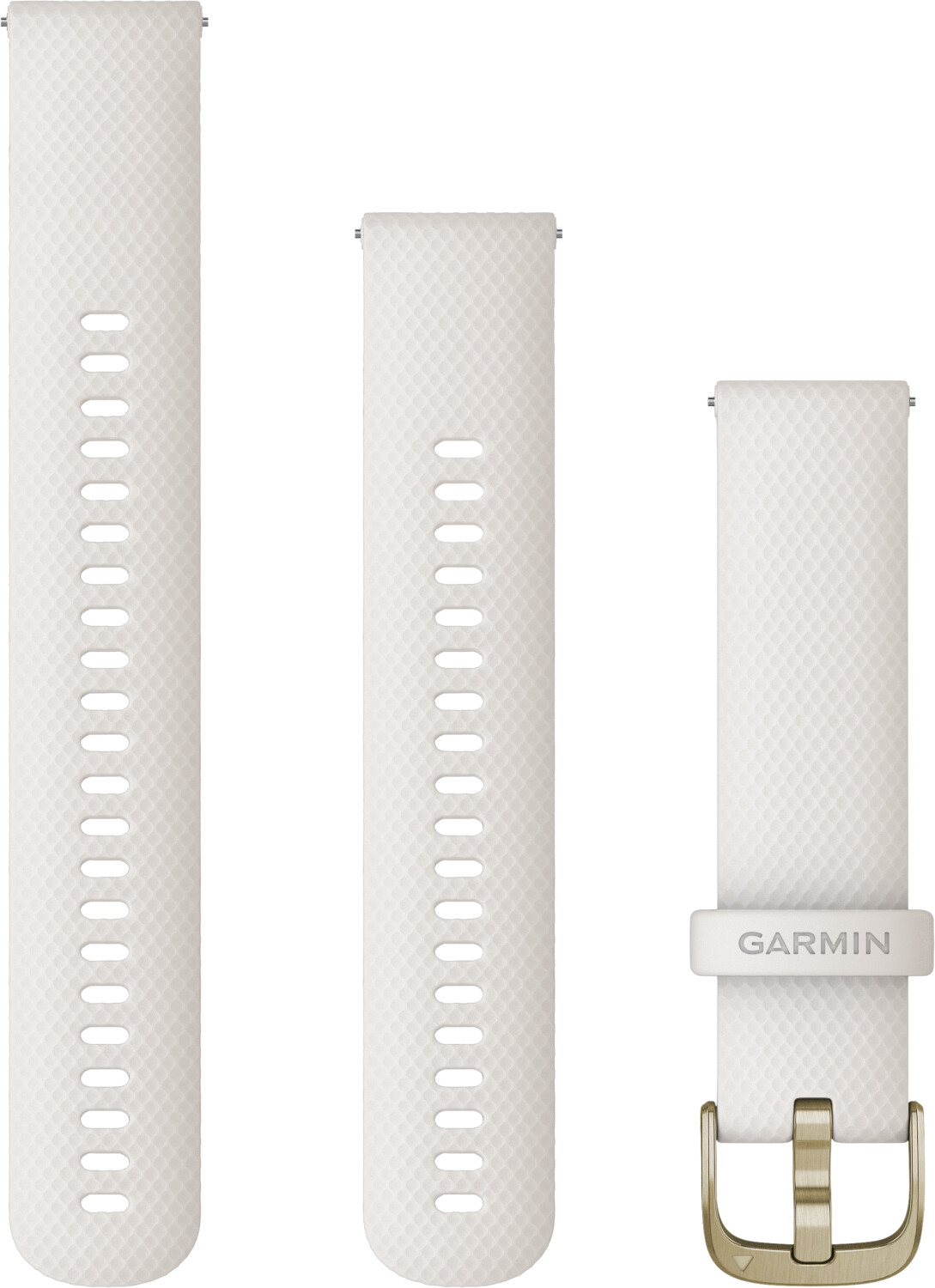 Garmin Quick Release Bands Silicone 20mm White Rose Gold au
