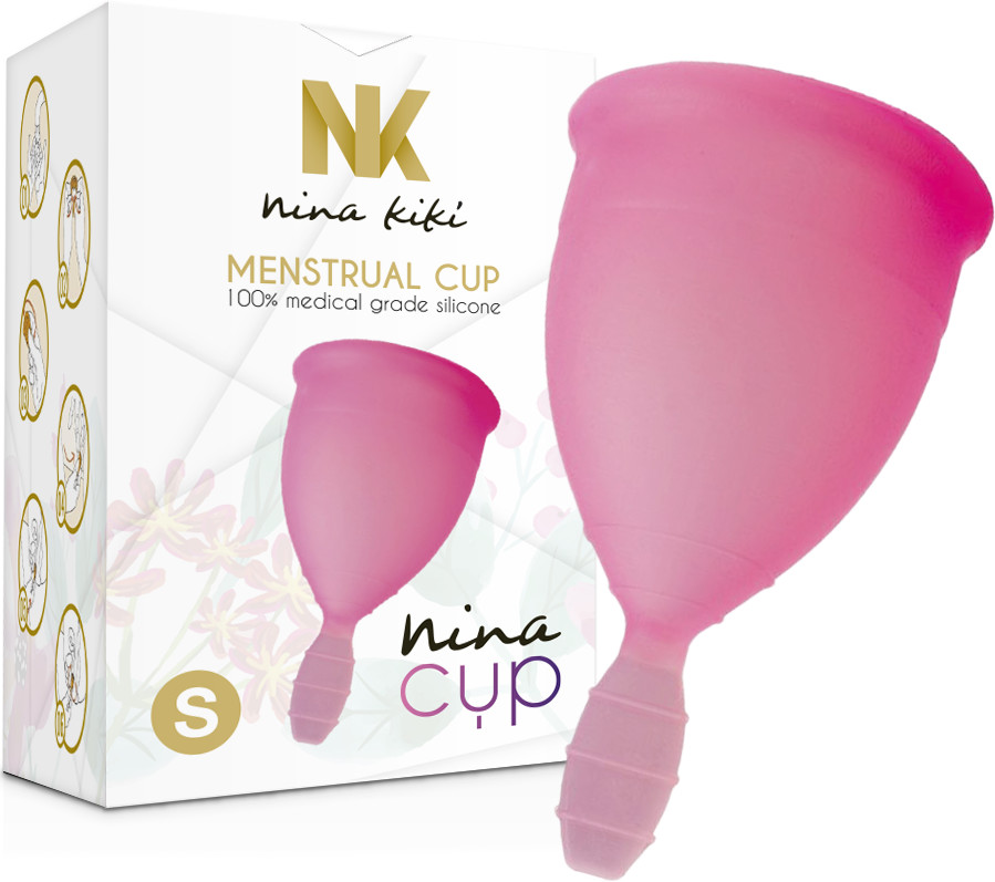 Nina Kikí Menstrual Cup pink