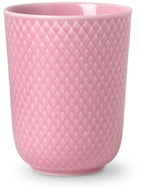 Lyngby Porcelæn Rhomb tumbler (33 cl) pink