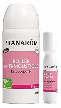 Pranarôm Roller anti-moustiques  +  après-piqûres (30 ml + 15 ml)
