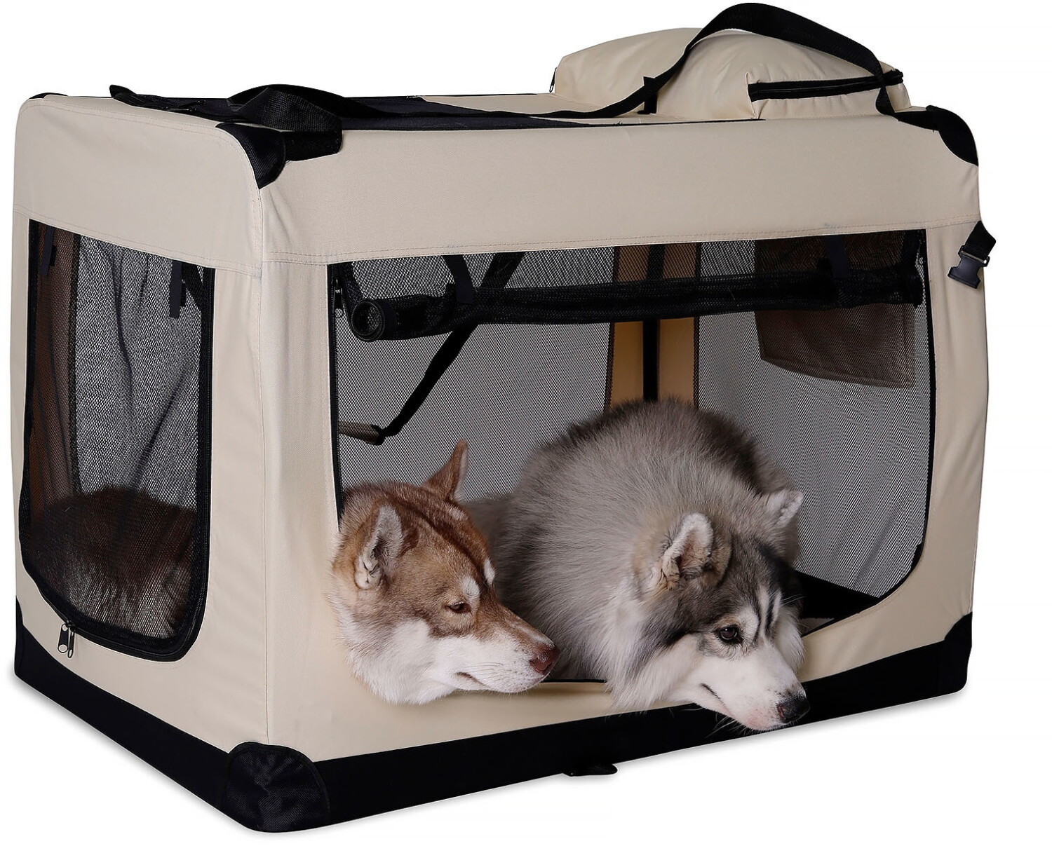 Dibea Caisse de transport pliable pour chien