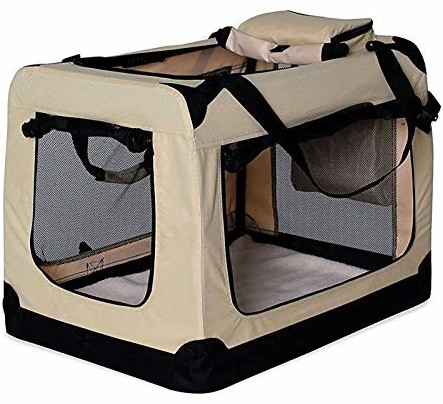 Dibea Dog Carrier L Beige