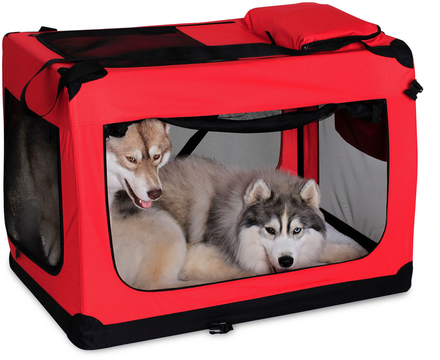 Dibea Caisse de transport pour chien XXXL rouge Dibea Caisse de transport pour chien XXXL rouge