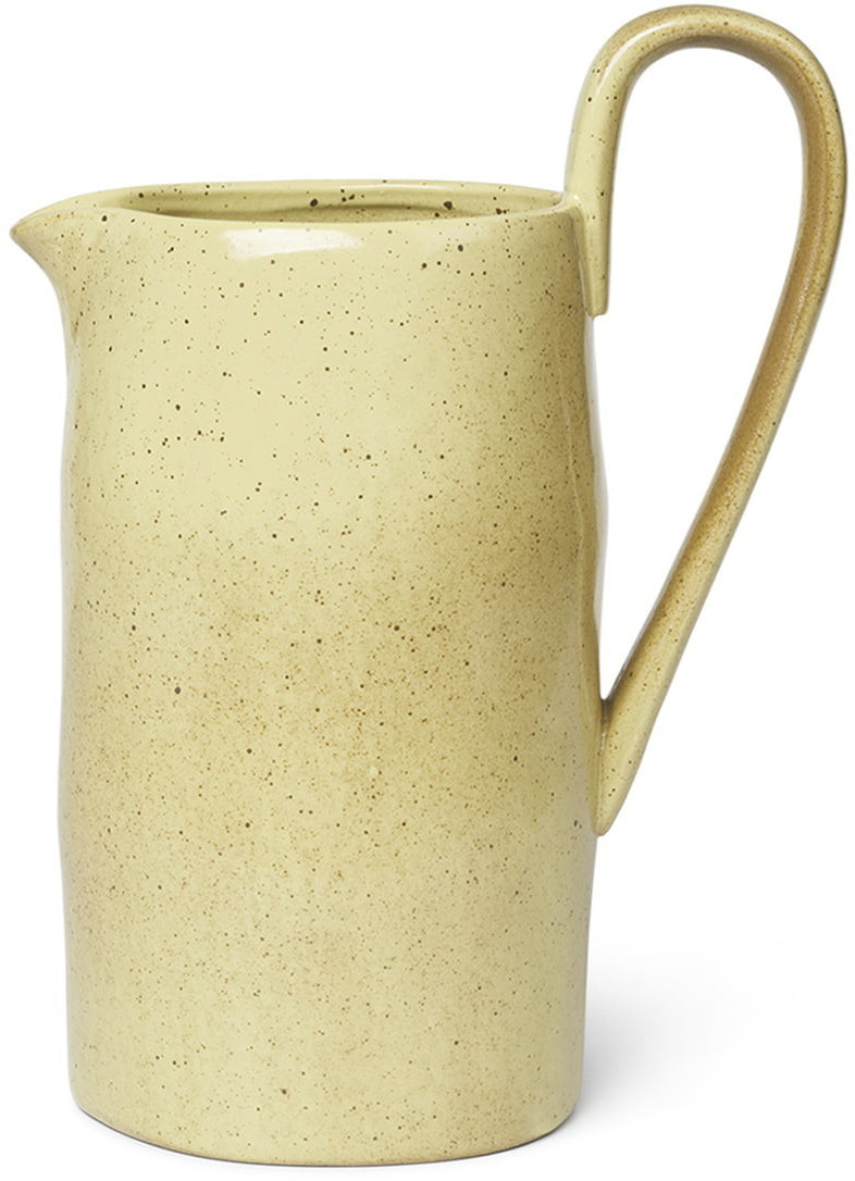 Ferm Living Flow jug 1 L gold speckled