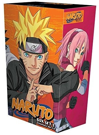 Kishimoto, Masashi - Naruto Box Set 3: Volumes 49-72 with Premium (ISBN: 9781421583341)