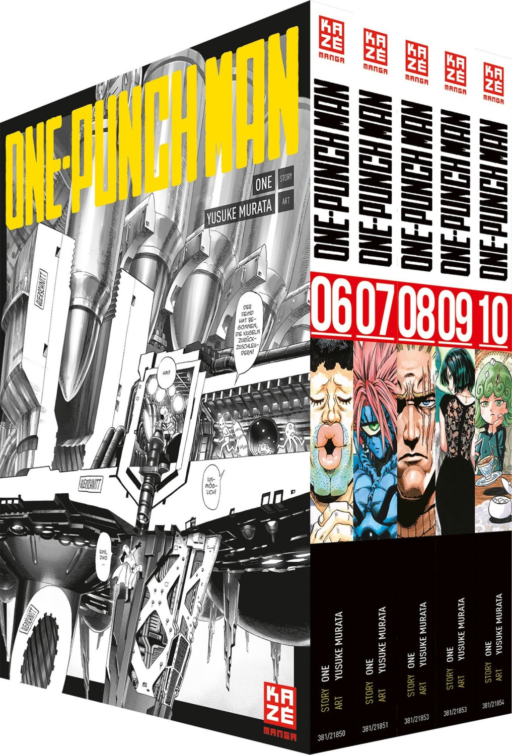 ONE-PUNCH MAN - Band 06-10 im Sammelschuber (ISBN: 9782889218660)