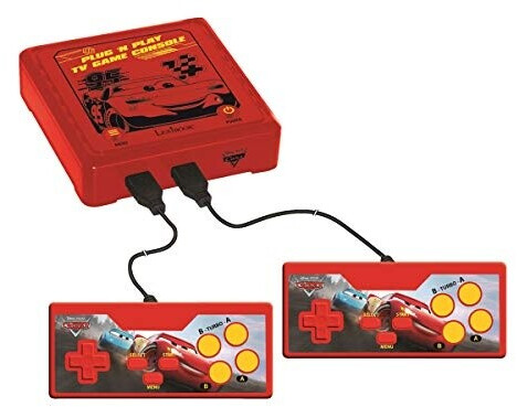 Lexibook Plug N' Play-TV-Spielkonsole Disney Cars