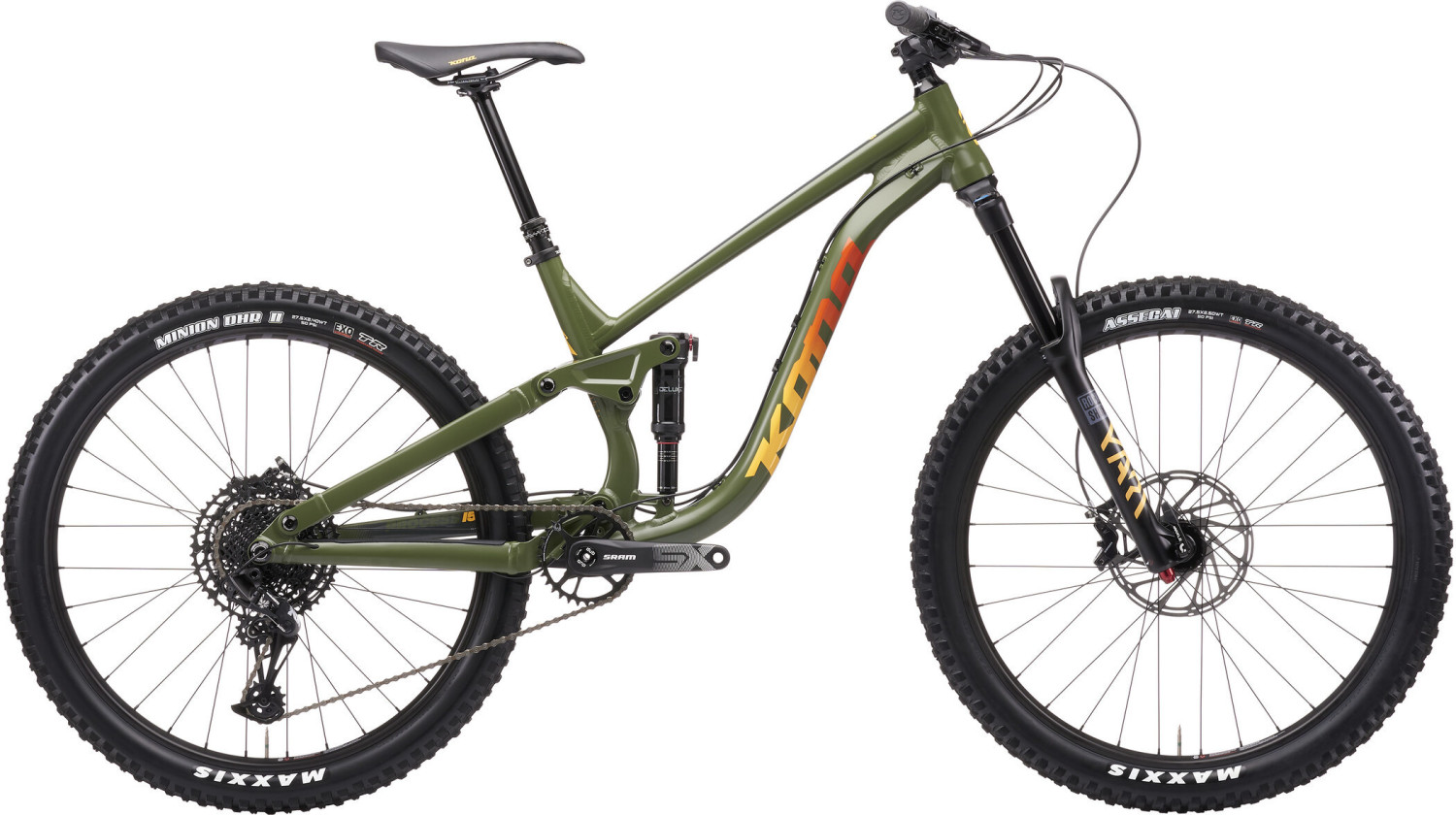 Kona Process 153 27.5 satin fatigue green 2021