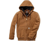 CARHARTT DUCK INSULATED ACTIVE HOODED JACKET